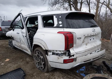 2022 Hyundai Palisade Calligraphy z USA, uszkodzony, nr VIN KM8R7DHE4NU398254